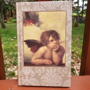 1994 ANGEL/Cherub Writing Journal - Hardcover w/ Lined Pages (Slight Yellowing)